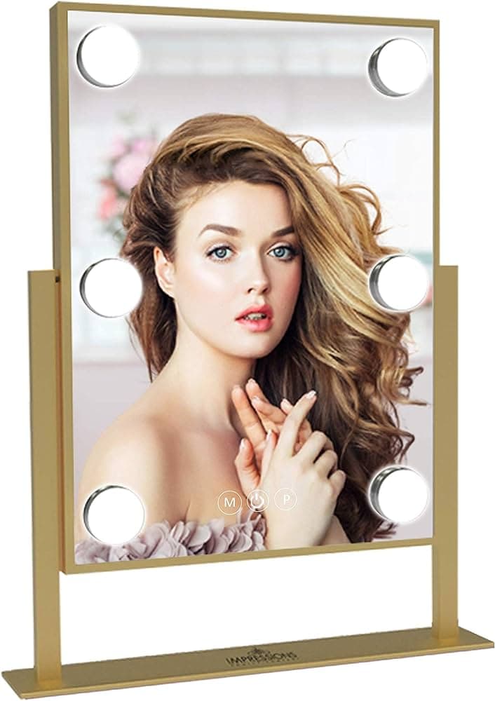 آینه آرایشی گرین لاین مدل Green Lion Brightening 6 Led Makeup Mirror GNBR6LEDMIR — تصویر ۷