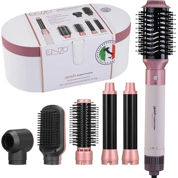 سشوار برس دار حالت دهنده انزو پروفیشینال مدل EN-4133 + اصلی — تصویر ۵