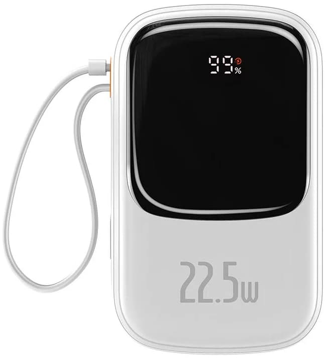 پاور بانک بیسوس مدل Baseus Qpow Digital Display PPQD2-20C با ظرفیت 20000mAh و توان 22.5W — تصویر ۸