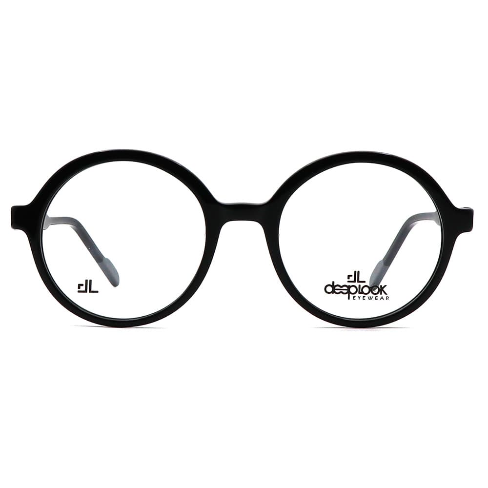 عینک طبی مردانه گرد کائوچو Deeplook 97230