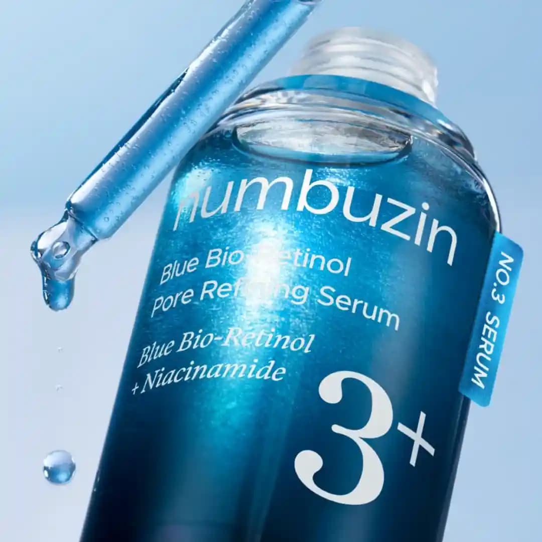 سرم رتینول آبی شماره 3 نامبوزین Numbuzin حجم 30 میل — تصویر ۱۲