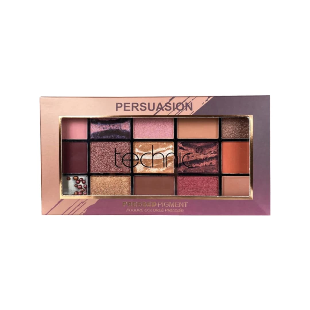 پالت سایه 15 رنگ Persuasion تکنیک Technic Persuasion Eyeshadow — تصویر ۲