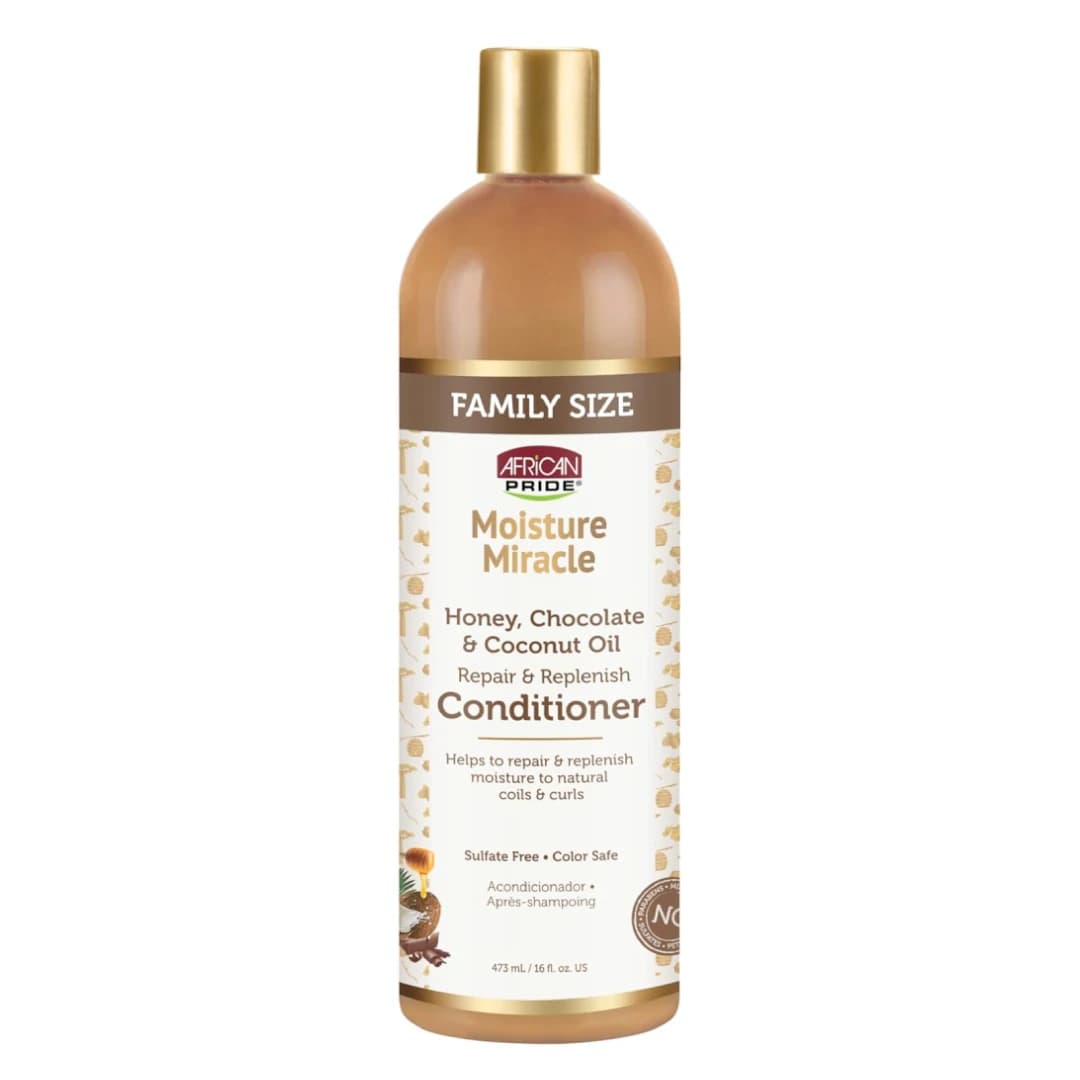 نرم کننده مو نارگیل و عسل آفریکن پراید African Pride حجم 473 میل