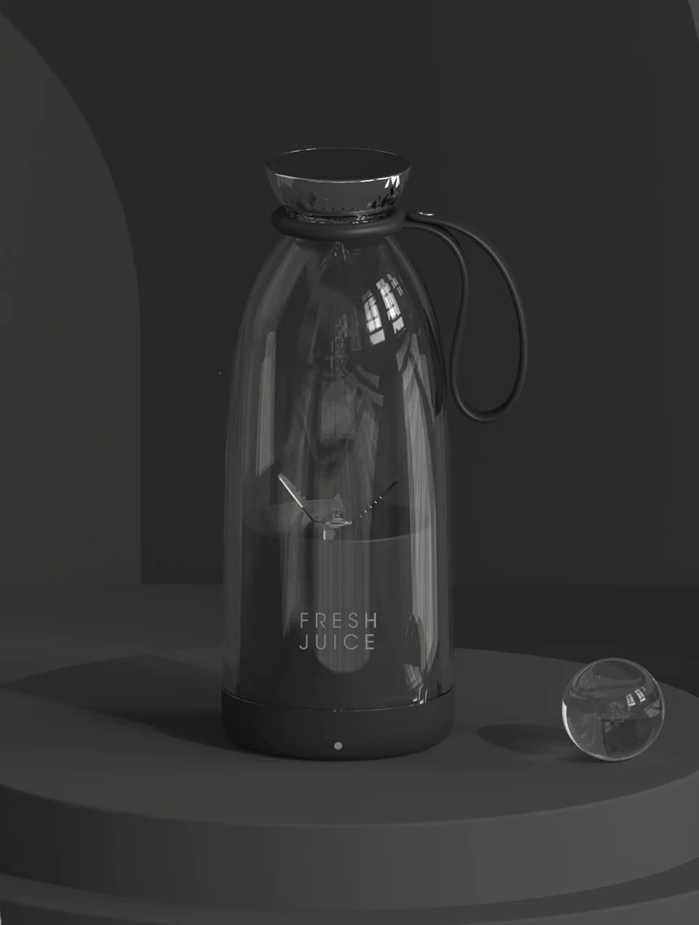 مخلوط کن قابل حمل Fresh Juice Bottle Blender F500 با ظرفیت 500ML — تصویر ۹