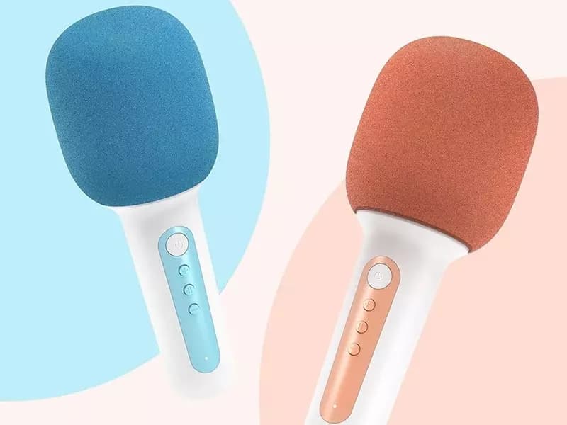میکروفون بی سیم شیائومی Xiaomi Yuemi Bluetooth karaoke Microphone Lite YMMKF007 — تصویر ۹
