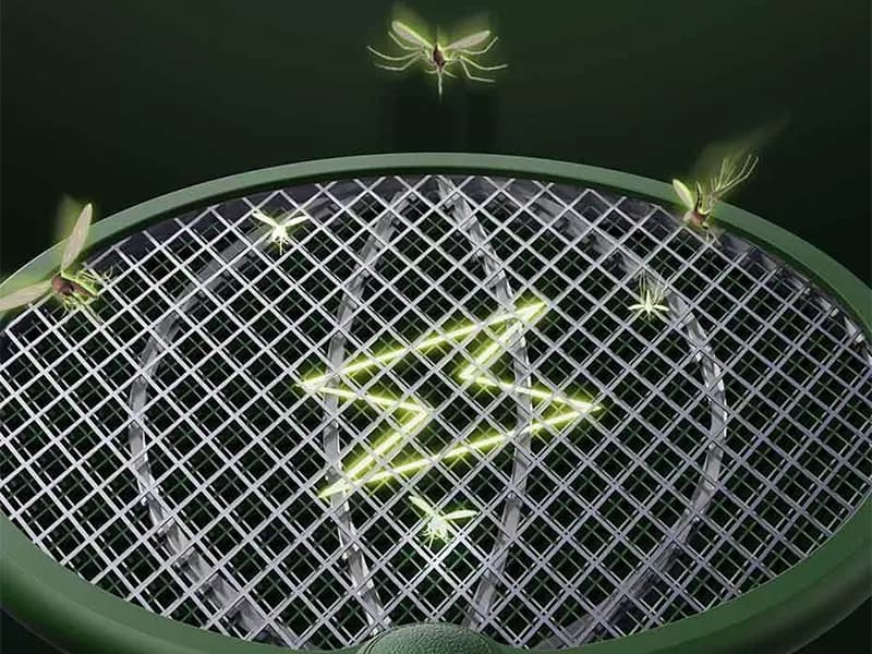 حشره کش قابل شارژ Qualitell Electric Mosquito Swatter ZSC210902 — تصویر ۱۱