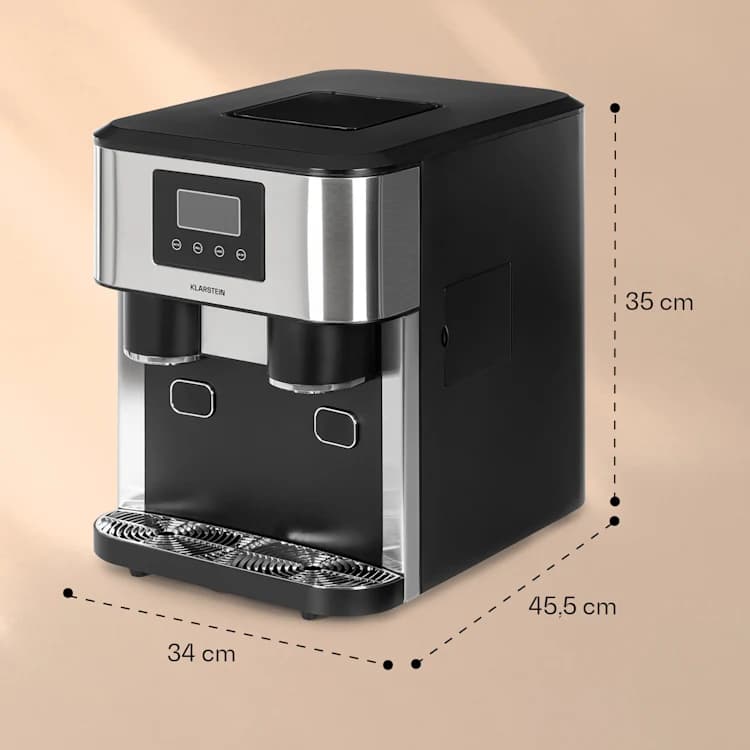 یخ ساز رومیزی کلارشتاین آلمان Klarstein Eiszeit Crush Ice Cube Maker — تصویر ۹
