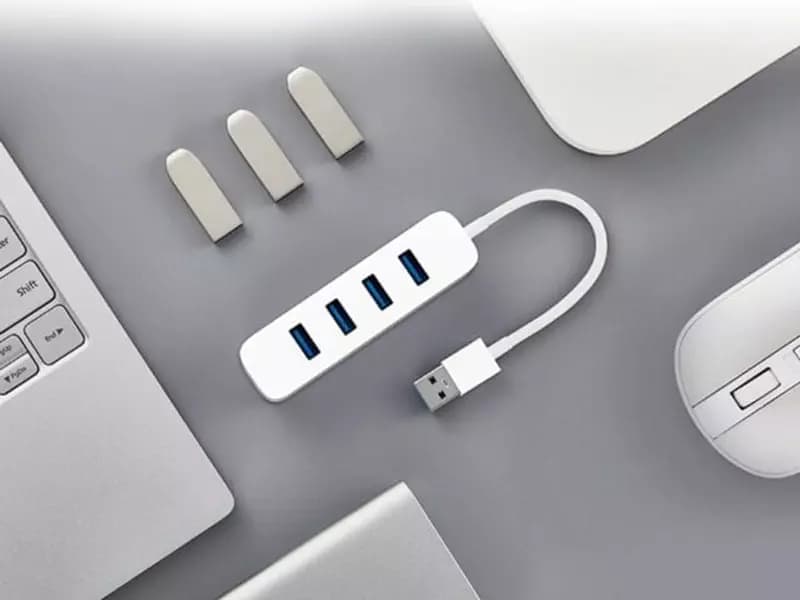 هاب 4 پورت یو اس بی شیائومی Xiaomi 4Ports USB3 Hub XMFXQ01QM — تصویر ۷