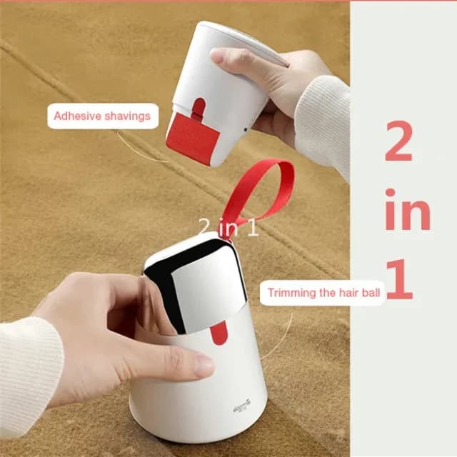 پرزگیر لباس شیائومی Xiaomi Deerma Rechargeable Lint Remover DEM-MQ600 — تصویر ۴