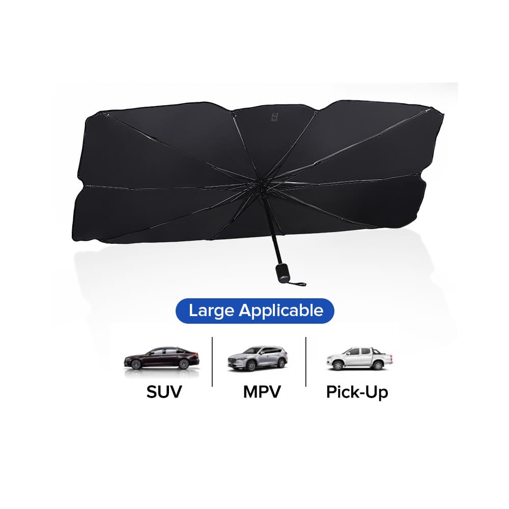 پرده شیشه جلو ماشین مدل Joyroom Car Front Windshield Umbrella Sun Protection And Heat JR-CP025 — تصویر ۲
