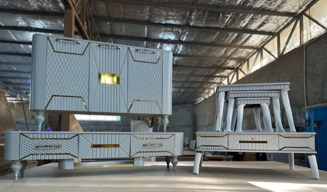 ست آینه کنسول . میز تی وی و جلومبلی مدل ونوس