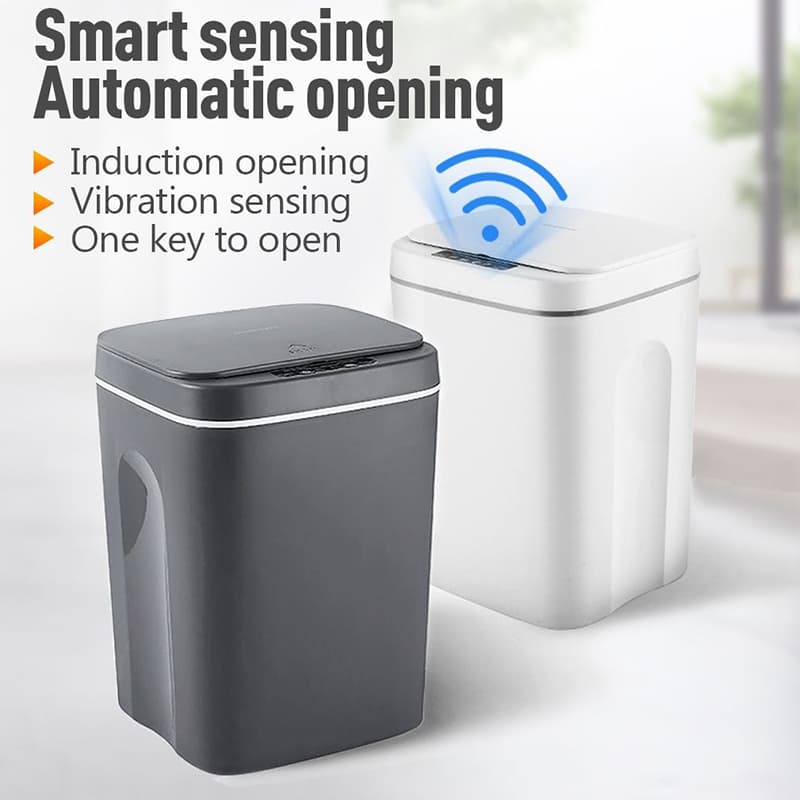 سطل زباله هوشمند گرین لاین مدل ECOSENSE 14L — تصویر ۵