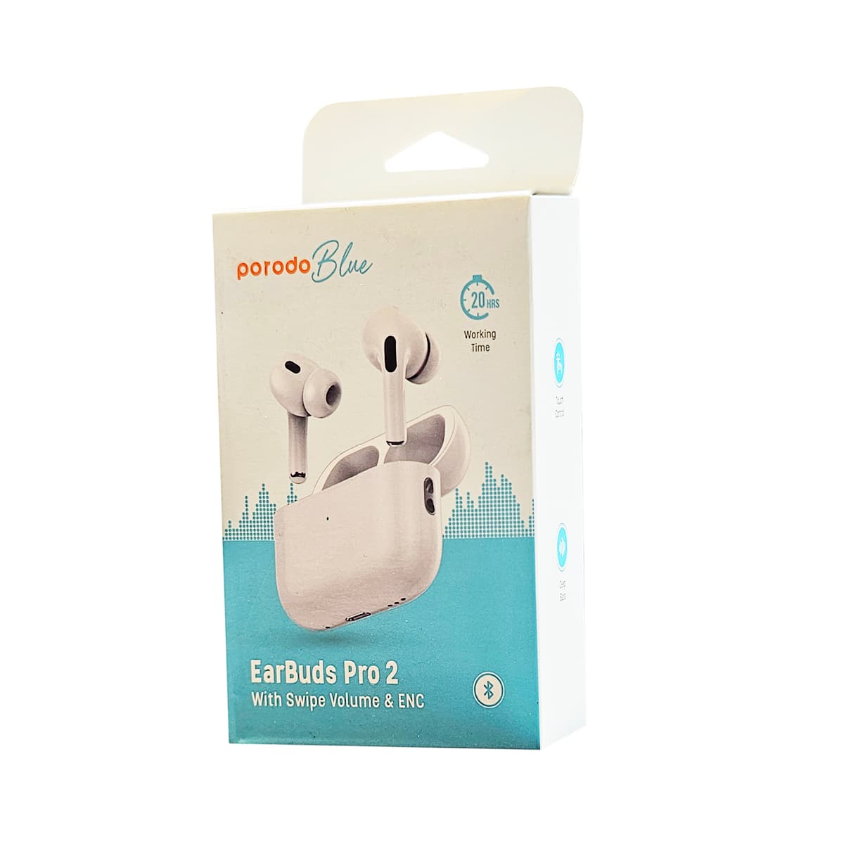 هندزفری بلوتوثی پرودو نویز کنسلینگ ENC مدل PB-ARPDP2 EARBUDS PRO 2 — تصویر ۵