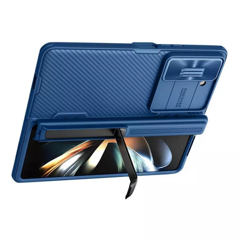 کاور نیلکین مدل Camshield Bracket به همراه پایه نگهدارنده مناسب برای گوشی موبایل سامسونگ Galaxy Fold 5 / W24 — تصویر ۱۲