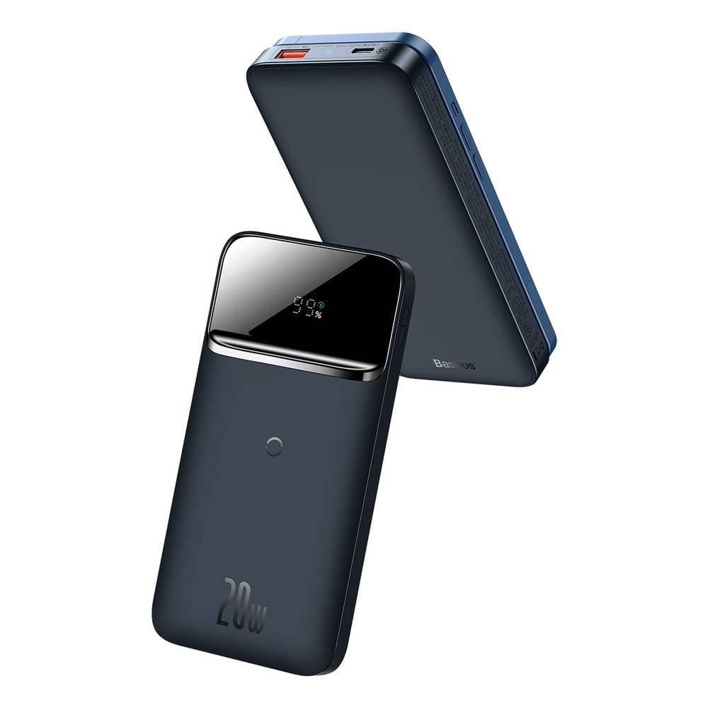 پاوربانک بی سیم باسئوس مدل Magnetic Wireless ظرفیت 10000 میلی آمپر ساعت — تصویر ۱۱