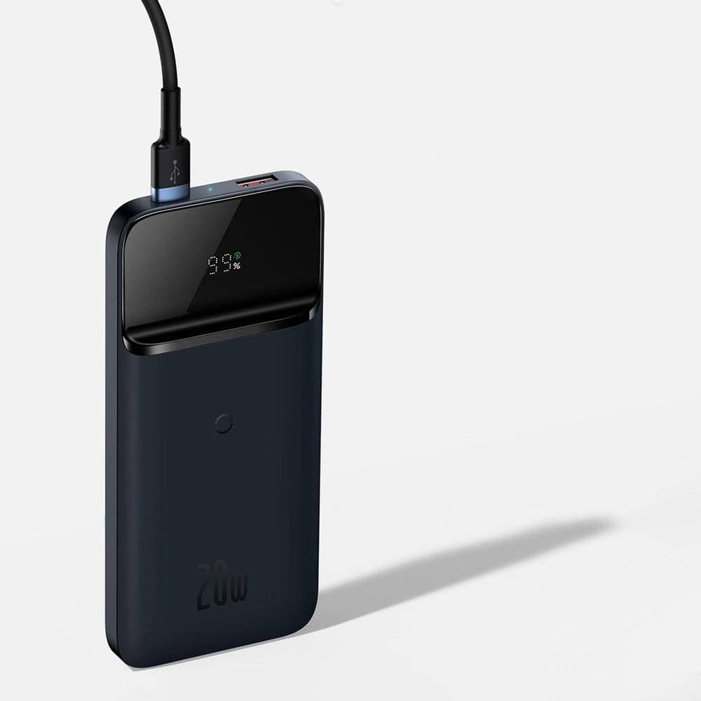 پاوربانک بی سیم باسئوس مدل Magnetic Wireless ظرفیت 10000 میلی آمپر ساعت — تصویر ۹