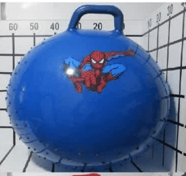 توپ آیروبیک 650گرم چاپی اسپادان آبی