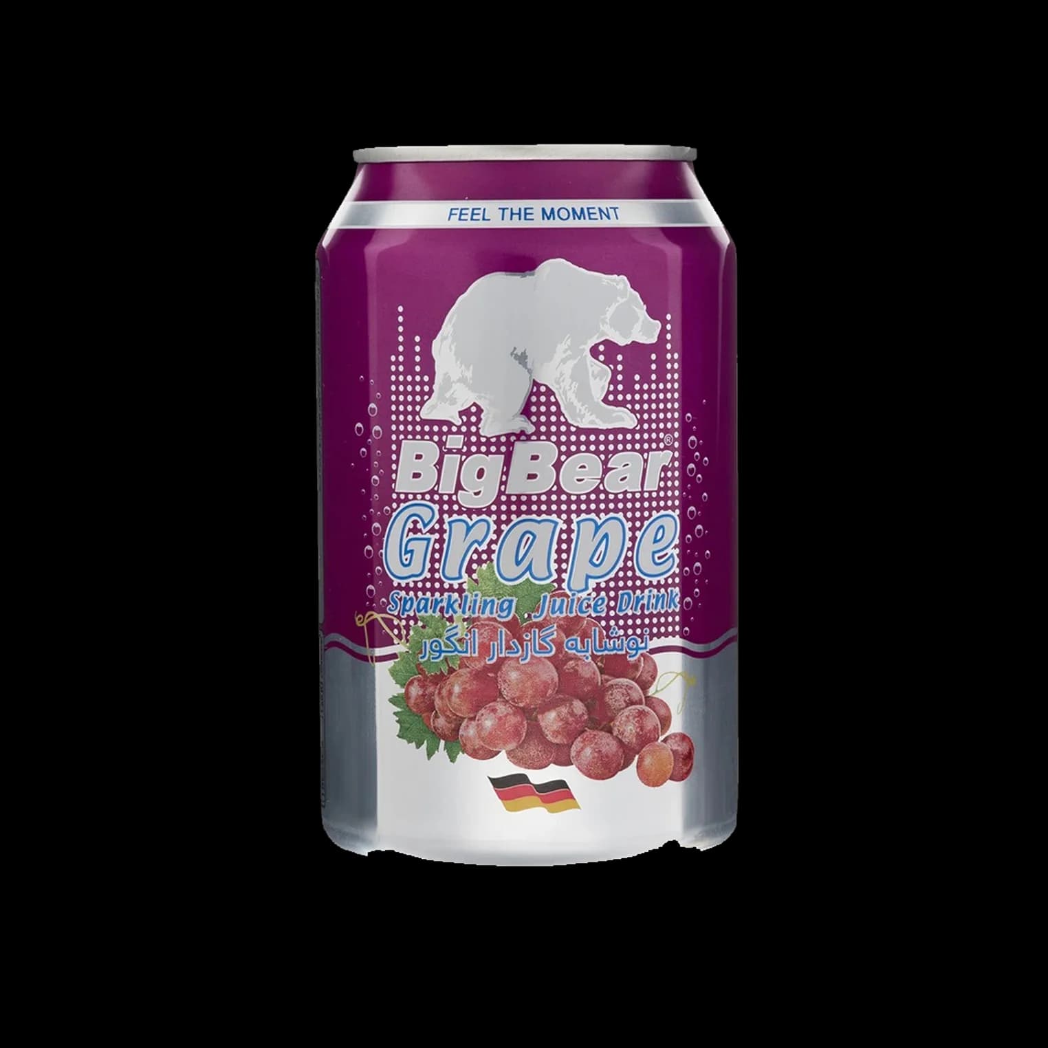 نوشابه گازدار انگور بیگ بر Big bear grape sparkling juice