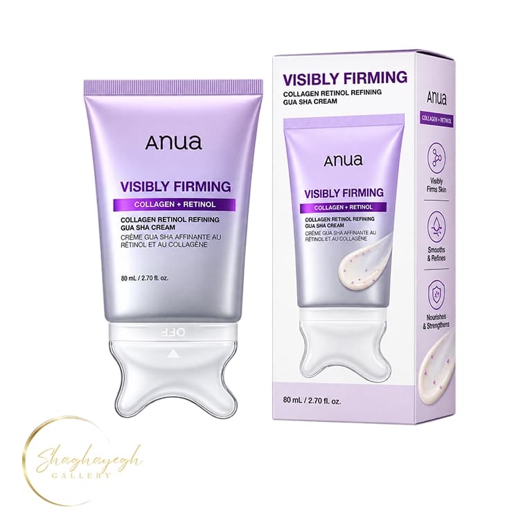 کرم گواشا کلاژن رتینول آنوا 80 میل Anua Collagen Retinol Refining Gua Sha Cream 80ml — تصویر ۲
