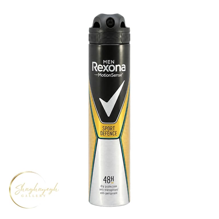 اسپری رکسونا مردانه اسپرت دیفنس ۲۰۰ میل Rexona Men Sport Defence Antiperspirant Spray 200ml