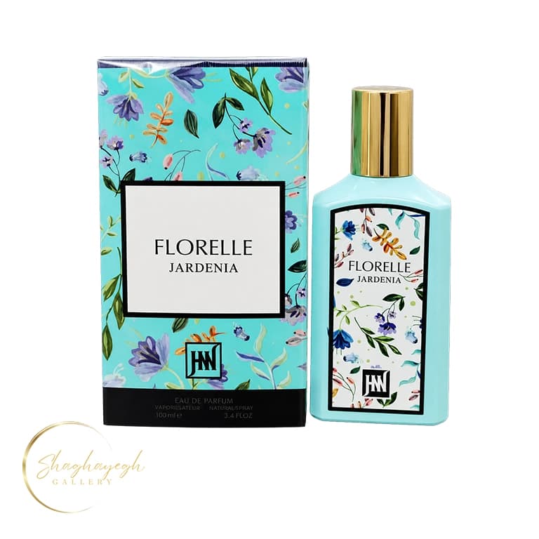 ادکلن زنانه فلورل جاردنیا جکوینز 100 میل Jackwins Florelle Jardenia Eau de Parfum 100ml