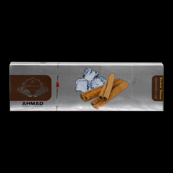 تنباکو قلیان احمد دارچین یخ Ahmad cinnamon ice hookah tobacco