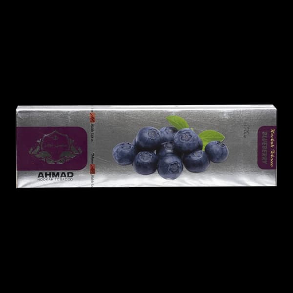 تنباکو قلیان احمد بلوبری Ahmad blueberry hookah tobacco