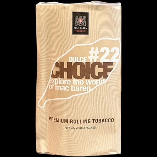 توتون سیگار مک بارن چویس دولچه Mac baren choice dulce hand rolling tobacco