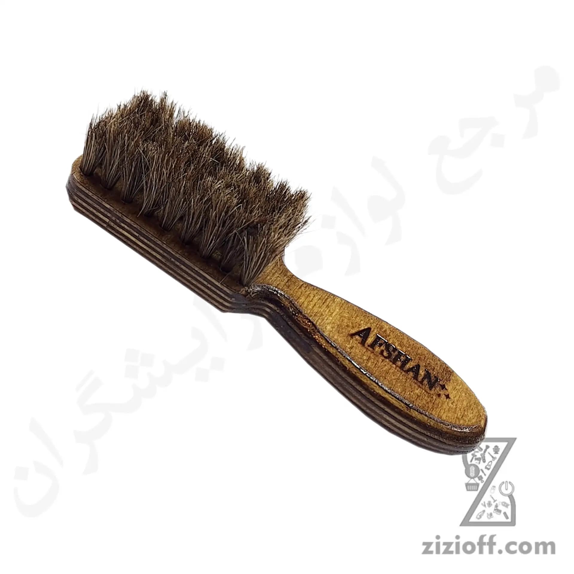 برس فید چوبی مویی افشان — تصویر ۲