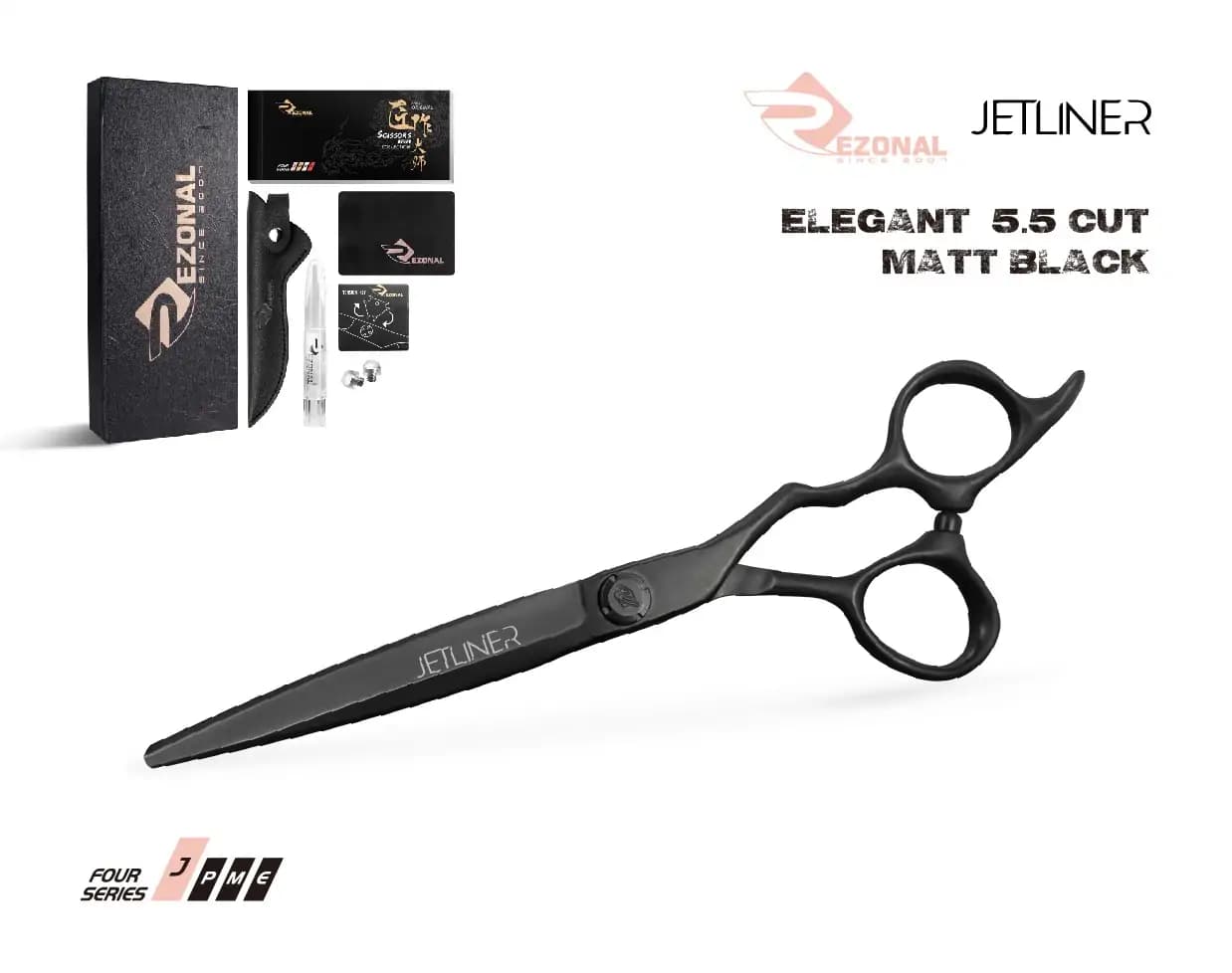 قیچی کات جت لاینر ELEGANT مشکی “5.5 رزونال