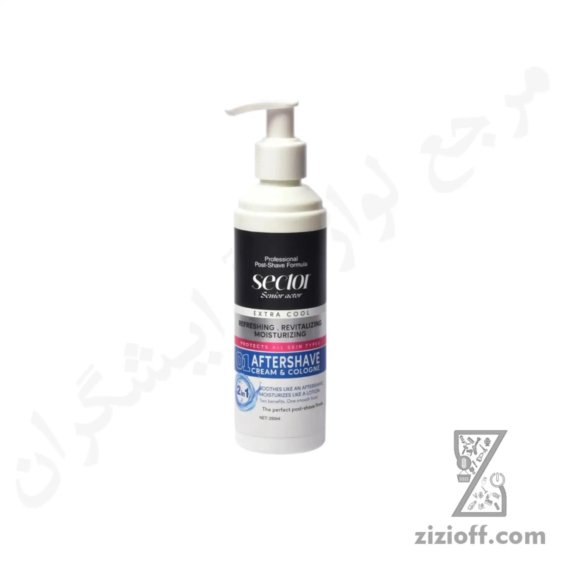افتر شیو کرمی سکتور | 250 میل — تصویر ۲