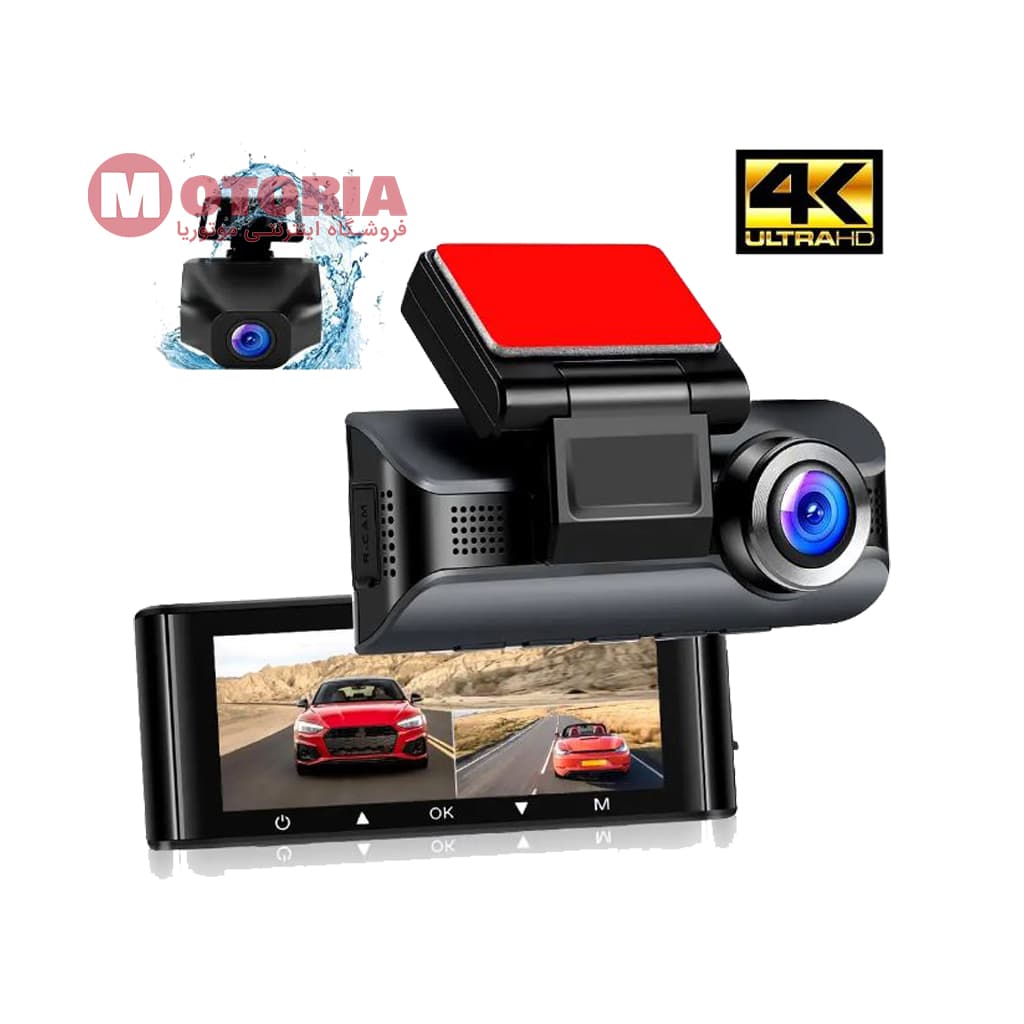 دوربین داشبورد و GPS ماشین با کیفیت ۴K — تصویر ۳
