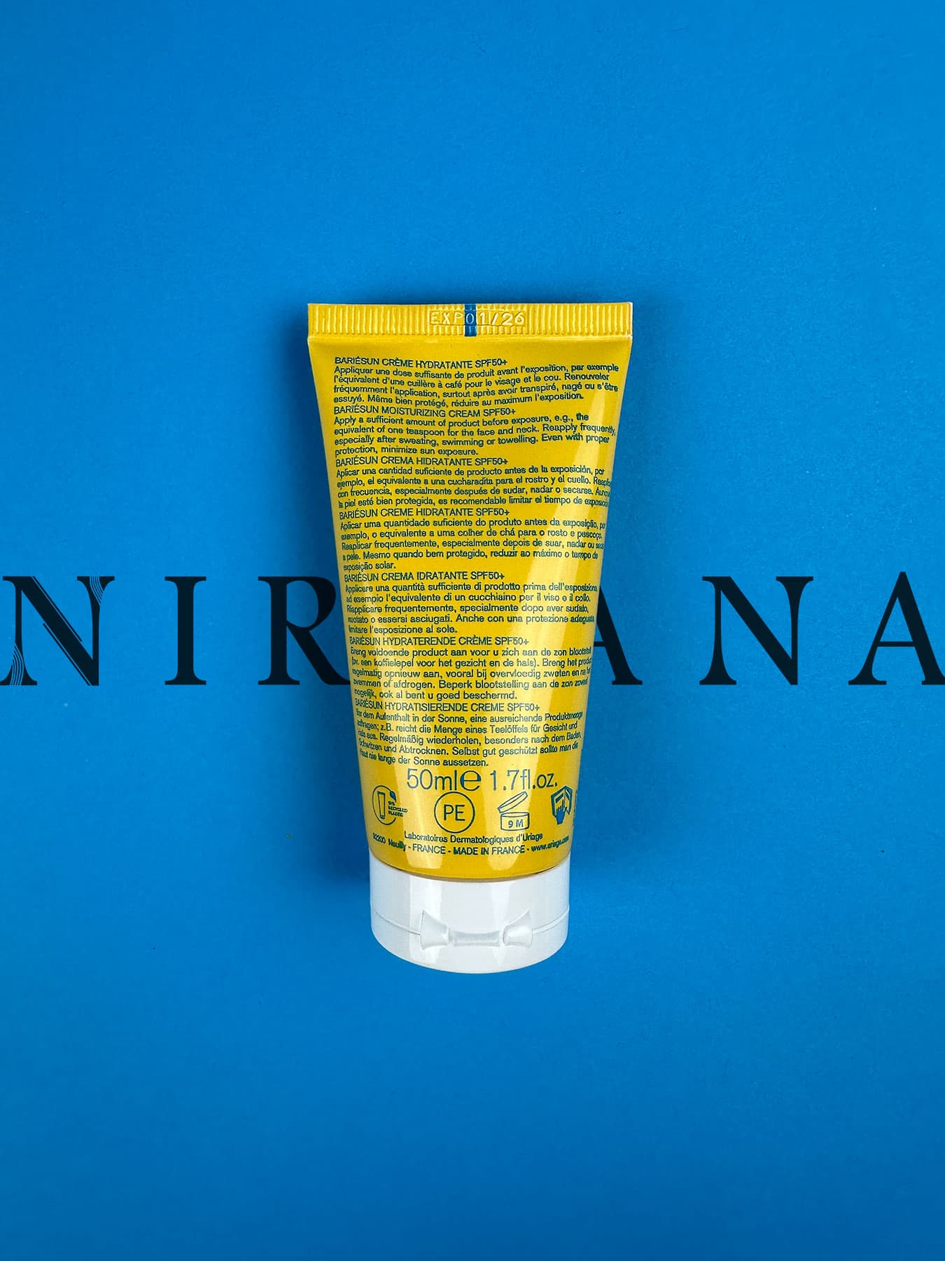 کرم ضد آفتاب بری سان بی رنگ اوریاژ +Uriage Bariésun Unscented Cream SPF 50 — تصویر ۵