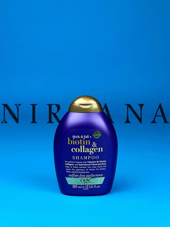 شامپو بیوتین و کلاژن او جی‌ ایکس OGX Thick & Full + Biotin & Collagen
