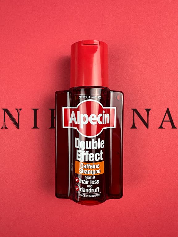 شامپو ضد شوره و ضد ریزش دابل افکت کافئین آلپسین Alpecin Double‑Effect Caffeine Shampoo