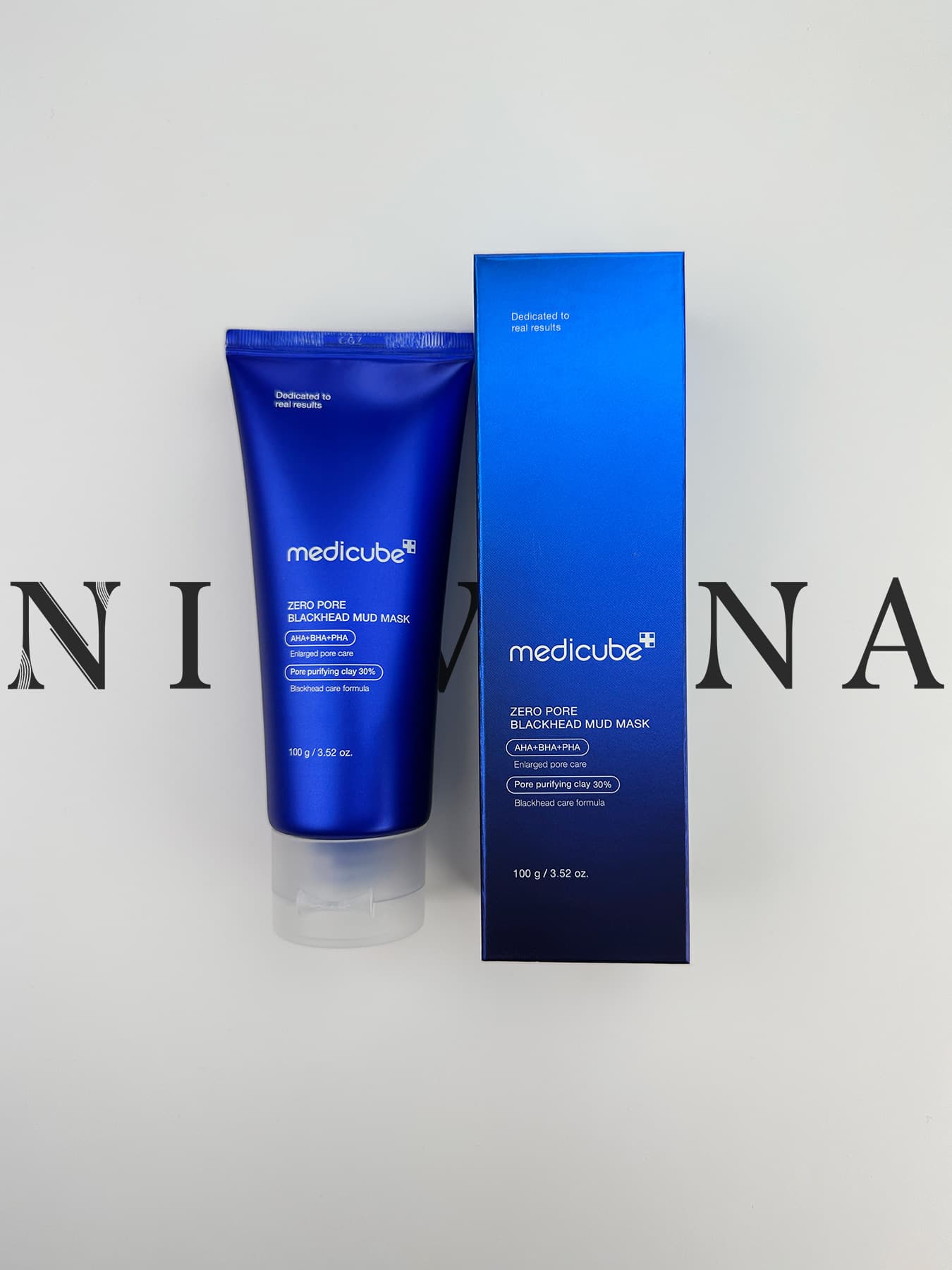 ماسک کنترل منافذ و ضدجوش سر سیاه مدی کیوب Medicube Zero Pore Blackhead Mud Mask — تصویر ۴