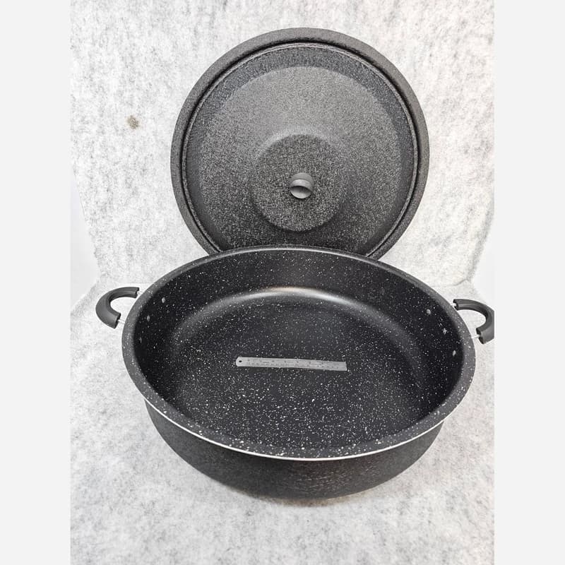 تابه گرانیتی هلنا سایز 60 سانتی متر با درب فلزی — تصویر ۱۲