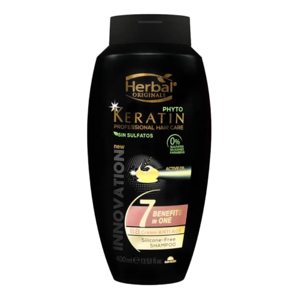 شامپو تغذیه کننده هربال مدل 7in One Benefits حجم ۴۰۰ میل Herbal Nourishing Shampoo Model 7in One Benefits Volume 400 ml — تصویر ۸