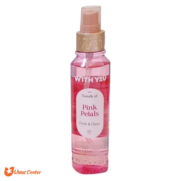 بادی اسپلش زنانه ویت یو مدل Pink Petals حجم 150 میل — تصویر ۲