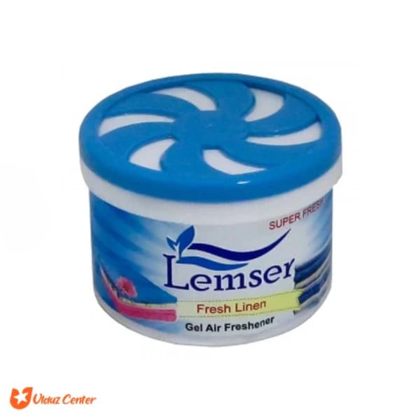 ژل خوشبو کننده هوا لمسر با رایحه کتان تازه 90 گرم — تصویر ۳