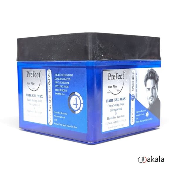ژل واکس رنگ آبی استایل خیس شماره 4 حجم 150 میل — تصویر ۶