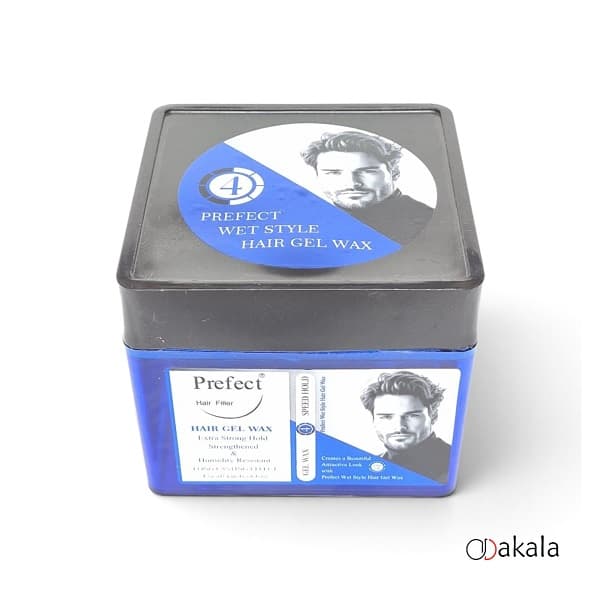 ژل واکس رنگ آبی استایل خیس شماره 4 حجم 150 میل — تصویر ۴