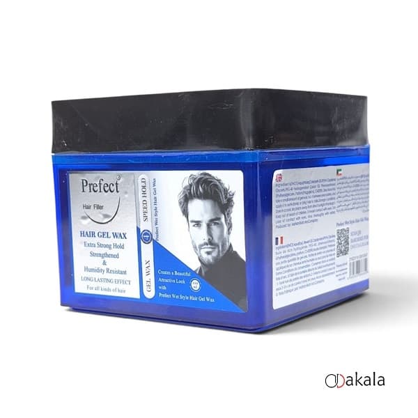 ژل واکس رنگ آبی استایل خیس شماره 4 حجم 150 میل — تصویر ۳