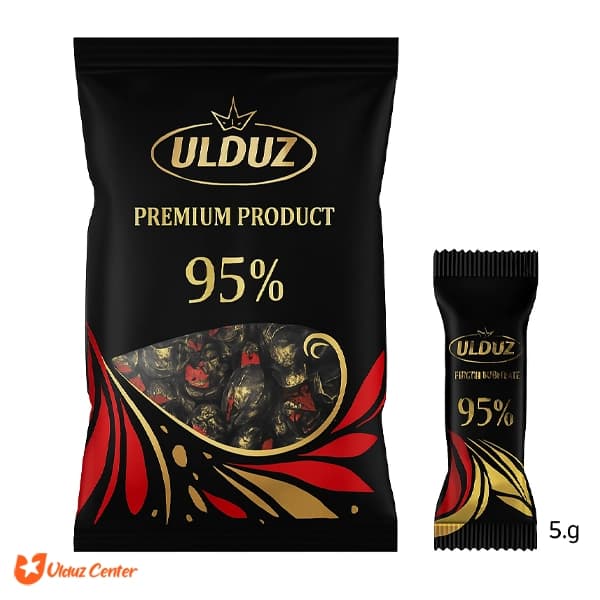شکلات دارک اولدوز 95% بسته 1 کیلوگرم