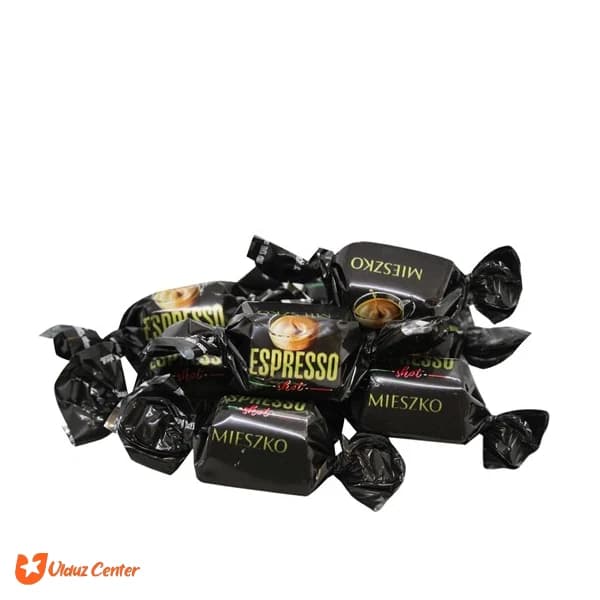 شکلات با مغز قهوه Mieszko مدل Espresso بسته 200 گرمی