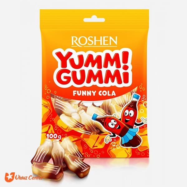 پاستیل روشن مدل Funny Cola وزن 70 گرم