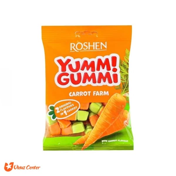 پاستیل روشن مدل Carrot Farm وزن 70 گرم — تصویر ۲