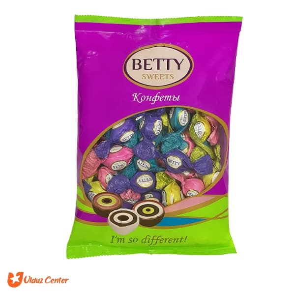 شکلات چند لایه شیری Betty Sweets وزن 500 گرم