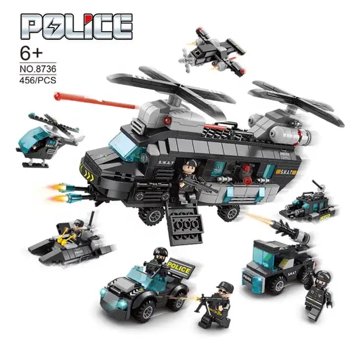 لگو پلیس 6مدل سیتی برند POLICE کد 8736