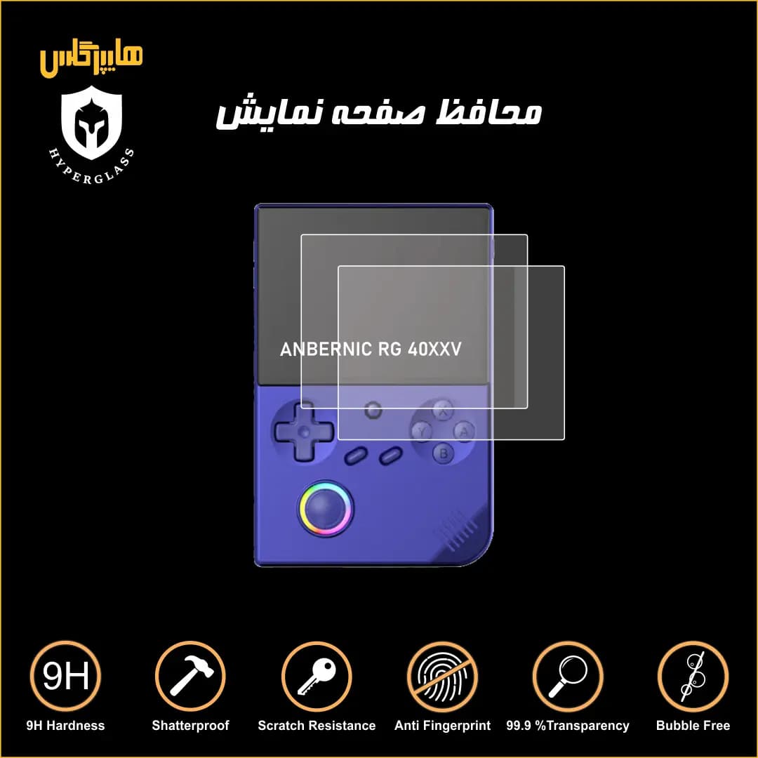 محافظ صفحه کنسول بازی دستی انبرنیک RG 40XXV